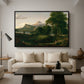 The Course of Empire: The Arcadian or Pastoral State, 1834 - Floater Framed Canvas Print