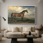 Eagle, A Celebrated Stallion, 1809 - Floater Framed Canvas Print