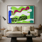 The Lagoon (Le lagon), from Jazz, 1947 - Floater Framed Canvas Print