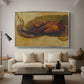 Man Struggling with a Boa Constrictor, c. 1803 - Floater Framed Canvas Print