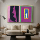 Destiny (Le destin), from Jazz, 1947 - Floater Framed Canvas Print