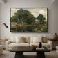 Forest of Fontainebleau, 1846 - Floater Framed Canvas Print