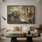 Onslaught of the Tartars, c. 1938 - Floater Framed Canvas Print