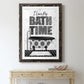 Bath Time - Premium Framed Print - Distressed Barnwood Frame - Ready to Hang