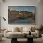 Pilotboats, 1875 - Floater Framed Canvas Print