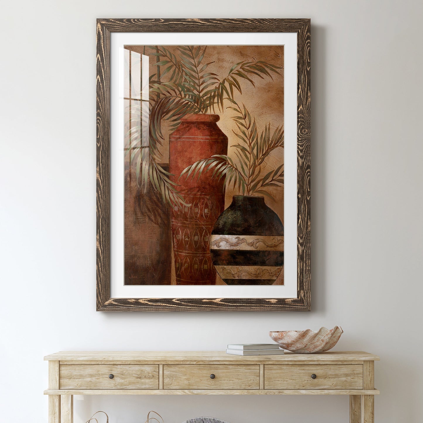 Exotic Vacation I - Premium Framed Print - Distressed Barnwood Frame - Ready to Hang