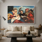 Mary and Child with Saints Stephen, Jerome and Maurice, c. 1510 - Floater Framed Canvas Print