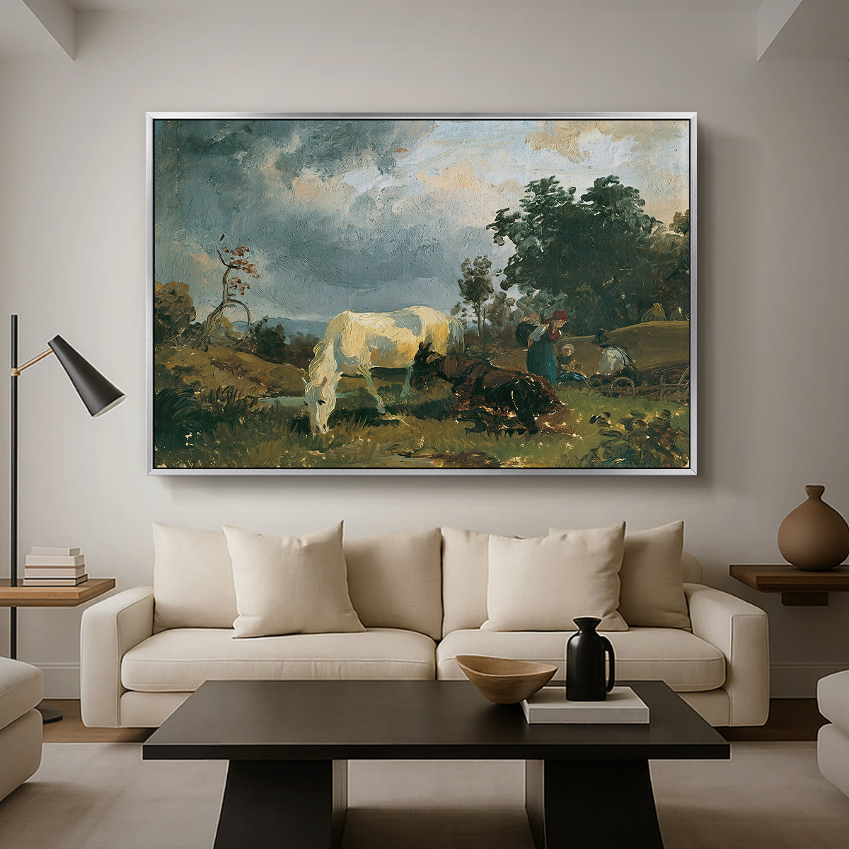 A Mold on the Heath, c. 1830 - Floater Framed Canvas Print