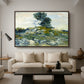 The Rocks, 1888 - Floater Framed Canvas Print
