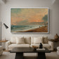 Hove Beach, c. 1824-1826 - Floater Framed Canvas Print