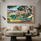 Landscape at Collioure, 1907 - Floater Framed Canvas Print