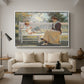 Eleanor and Benny, 1916 - Floater Framed Canvas Print