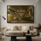The Tinker, 1861 - Floater Framed Canvas Print