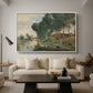 Landscape at Arleux-du-Nord, c. 1871-1874 - Floater Framed Canvas Print