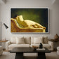 Reclining Nude (Liggende model), 1833 - Floater Framed Canvas Print