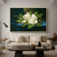 Giant Magnolias on a Blue Velvet Cloth, c. 1890 - Floater Framed Canvas Print