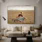 Worn Out (Udslidt), 1889 - Floater Framed Canvas Print