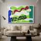 The Lagoon (Le lagon), from Jazz, 1947 - Floater Framed Canvas Print