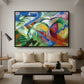 The Sheep, c. 1913-1914 - Floater Framed Canvas Print