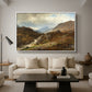 Mountain Landscape, 1864 - Floater Framed Canvas Print