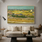 The Harvest, 1888 - Floater Framed Canvas Print
