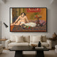 Nude with Goldfish (Nu aux poissons rouges), c. 1922 - Floater Framed Canvas Print