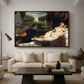 Venus with an Organist and Cupid, c. 1555 - Floater Framed Canvas Print