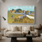 Farmhouse in Provence, 1888 - Floater Framed Canvas Print