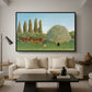 Meadlowland (The Pasture), 1910 - Floater Framed Canvas Print