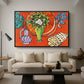 Still Life with a Magnolia (Nature morte au magnolia), 1941 - Floater Framed Canvas Print