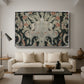 Hanging (Printed Textile), c. 18th Century - Floater Framed Canvas Print