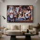 Women of Algiers (Version O), 1955 - Floater Framed Canvas Print
