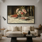 Strawberries and Champagne, c. 1881-1885 - Floater Framed Canvas Print