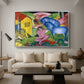 The Dream, 1912 - Floater Framed Canvas Print