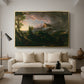 The Course of Empire: The Savage State, 1834 - Floater Framed Canvas Print