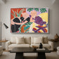The Conversation, 1938 - Floater Framed Canvas Print