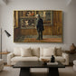 The Picture Lover, 1884 - Floater Framed Canvas Print