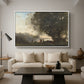 Dance Under the Trees at the Edge of the Lake, c. 1865-1870 - Floater Framed Canvas Print