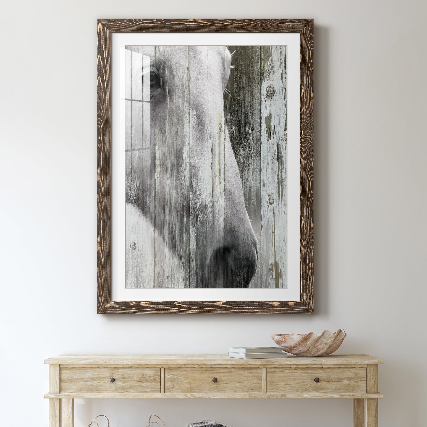 Contemplation - Premium Framed Print - Distressed Barnwood Frame - Ready to Hang