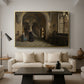 Interior of the Church of Saint Paul in Antwerp, c. 1865-1869 - Floater Framed Canvas Print