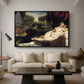 Venus with an Organist and Cupid, c. 1555 - Floater Framed Canvas Print