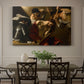 Canvas art print featuring Christ surrounded by men pressing crown of thorns onto his head, showcased as a statement wall artwork