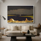 Approaching Thunder Storm, 1859 - Floater Framed Canvas Print