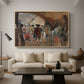 Before the Bullfight (Antes de la corrida), c. 1900 - Floater Framed Canvas Print