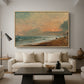 Hove Beach, c. 1824-1826 - Floater Framed Canvas Print