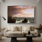 Views Across Frenchman's Bay from Mt. Desert Island, After a Squall, 1845 - Floater Framed Canvas Print