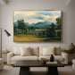 View of Liefering, 1830 - Floater Framed Canvas Print