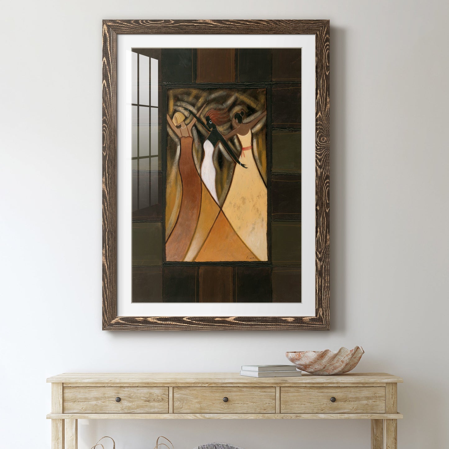 Divine Grace II - Premium Framed Print - Distressed Barnwood Frame - Ready to Hang