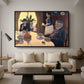 The Dining Room (Breakfast), 1886-1887 - Floater Framed Canvas Print