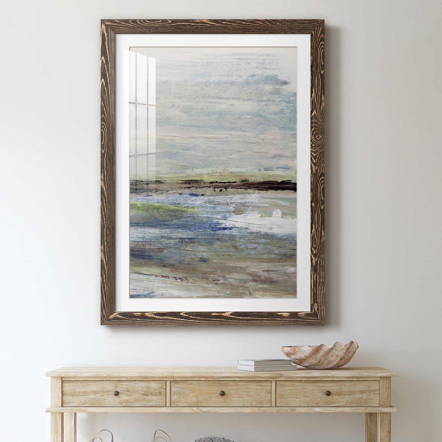 Wetlands II - Premium Framed Print - Distressed Barnwood Frame - Ready to Hang